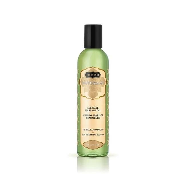 Naturals Massage Oil Vanilla Sandalwood - Image 1