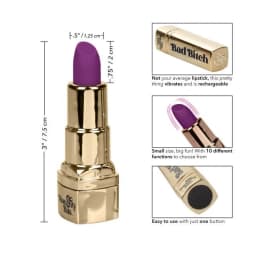 Naughty Bits Bad Bitch Lipstick Vibrator - Image 4