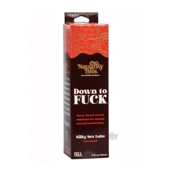 Naughty Bits Down to Fuck Sex Lube Boxed - Image 1