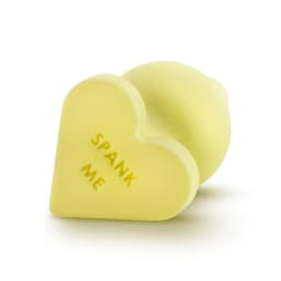 Naughty Candy Heart Spank Me Yellow - Image 4