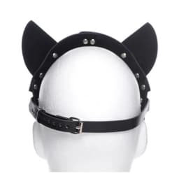 Naughty Kitty Cat Mask Black O/S, image 3