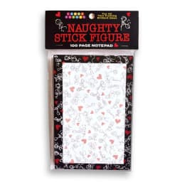 Naughty Stick Figure Notepad, image 3