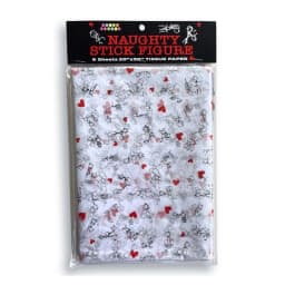 Naughty Stick Figure Tissue Paper, image 2
