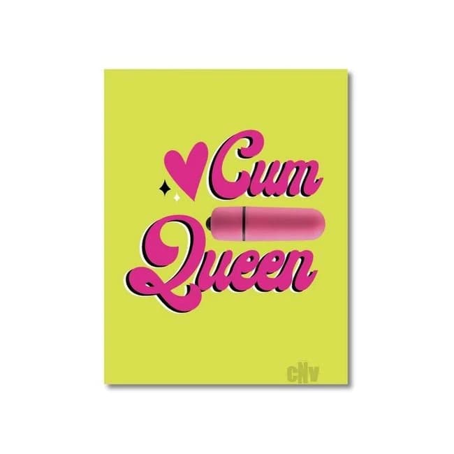 Naughtyvibe Cum Queen Greet Card - Image 1