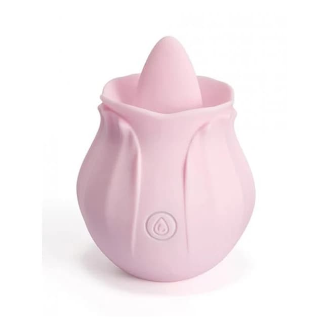 Nectar Clit Licking Rose Vibrator - Pink - Image 1