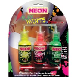 Neon Body Paints 3pk Carded - Image 2