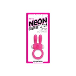 Neon Rabbit Ring Pink, image 1