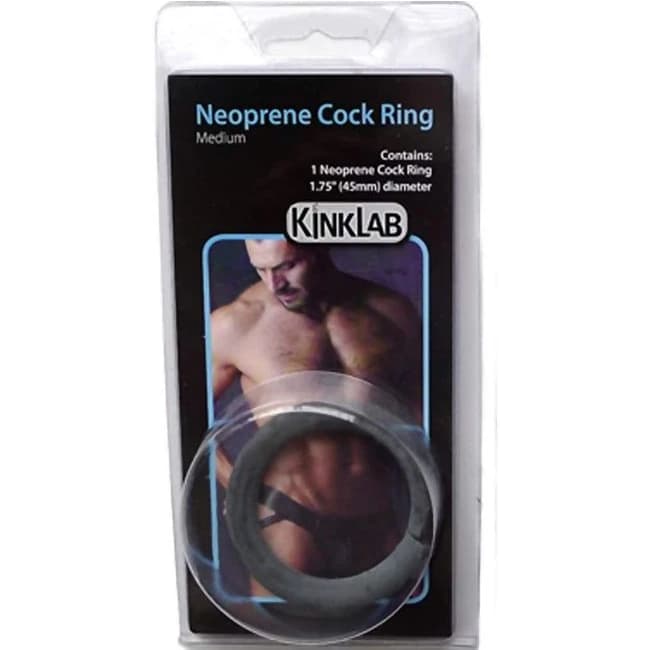 Neoprene Cock Ring Set Medium - Image 1