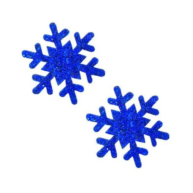Neva Nude Pasties Snowflake Glitter - Image 1