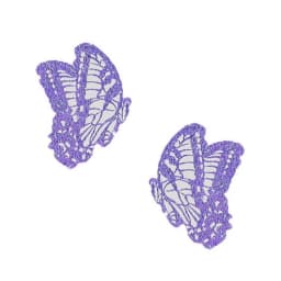 Neva Nude Pasty Butterfly Glitter Lavendar, image 1