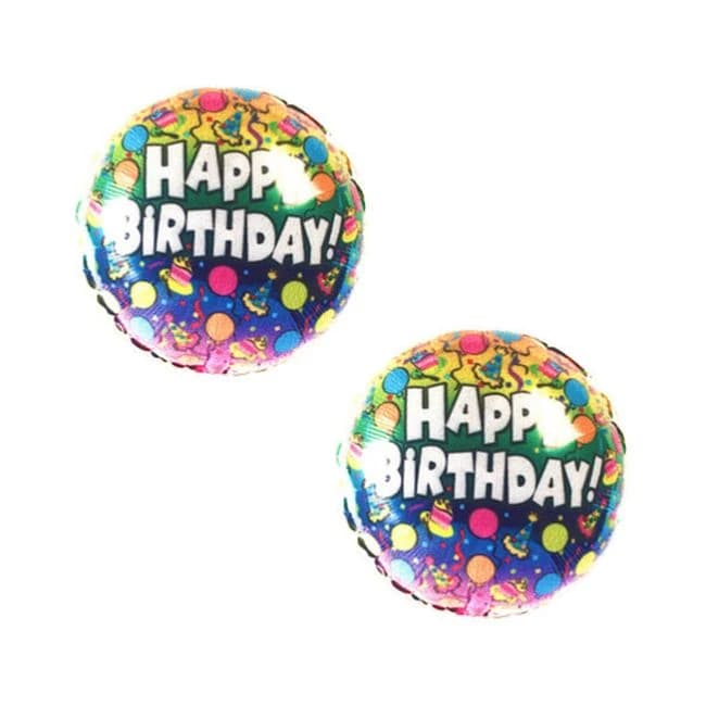 Neva Nude Pasty Happy Birthday Balloon - Image 1