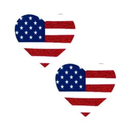 Neva Nude Pasty Hearts U.s Flag, image 1