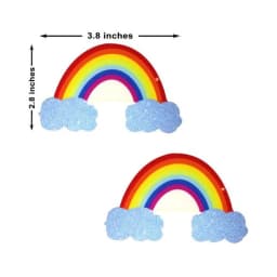 Neva Nude Pasty Rainbow Multicolor, image 3