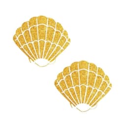 Neva Nude Pasty Shells Glitter Gold, image 2