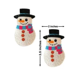 Neva Nude Pasty Snowman Glitter, image 2