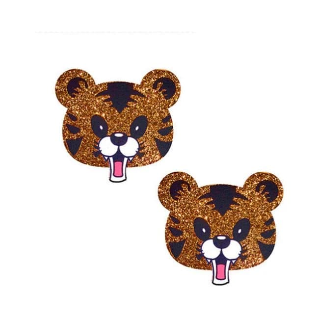 Neva Nude Pasty Spirit Animale Tiger Glitter - Image 1