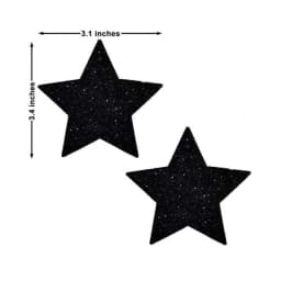Neva Nude Pasty Star Glitter Black, image 3