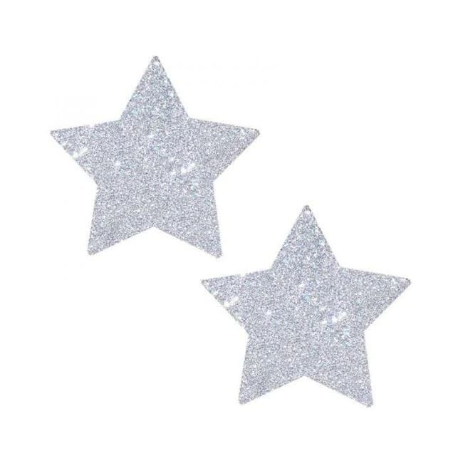 Neva Nude Pasty Starry Nights Silver Glitter - Image 1