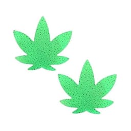 Neva Nude Pasty Weed Leaf Supernova Glow, image 2