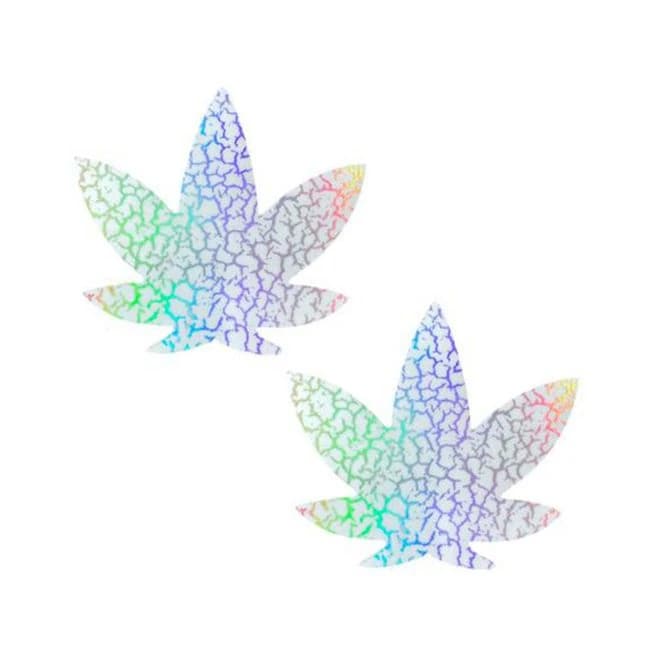 Neva Nude Pasty Weed Leaf Synaptic Glow - Image 1