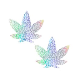 Neva Nude Pasty Weed Leaf Synaptic Glow, image 1