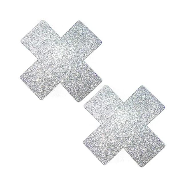 Neva Nude Pasty X Factor Crystal Silver - Image 1