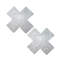 Neva Nude Pasty X Factor Crystal Silver, image 1