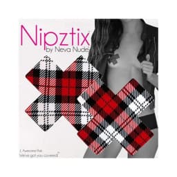 Neva Nude Pasty X Factor School Girl Plaid, image 3
