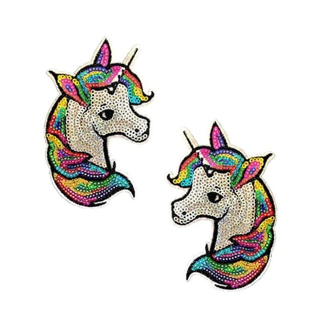 Neva Nude Reusable Pasty Unicorn Sequins - Image 1