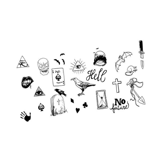 Neva Nude Temporary Tatz Images - Image 1