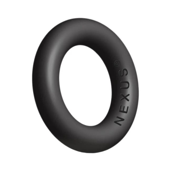 Nexus Enduro+ Thick Silicone Cock Ring - Black - Image 1