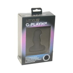 Nexus Gplaymed+ Unisex Vibrator - Black, image 2