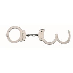 Nickel Dual Locking Handcuffs, image 1