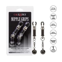 Nipple Grips Weighted Twist Nipple Clamps, image 6