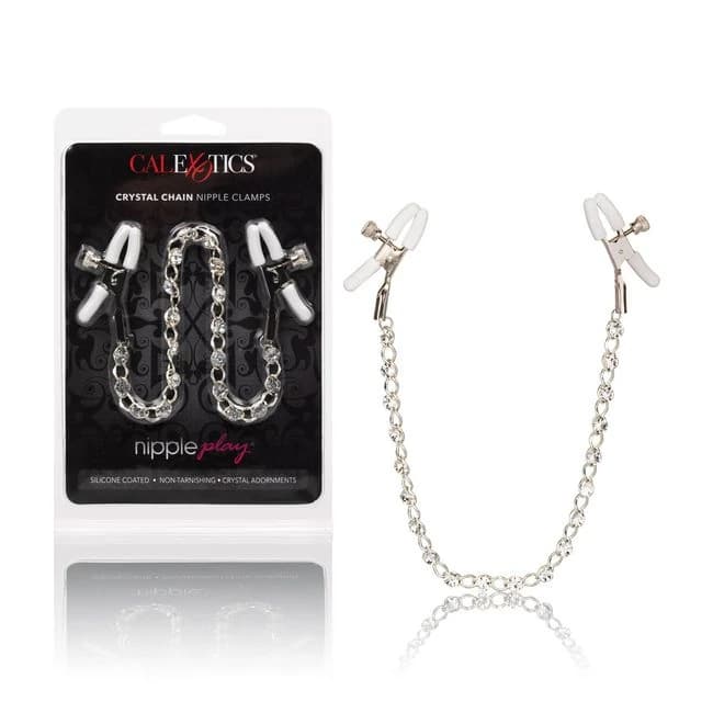 NIPPLE PLAY CRYSTAL NIPPLE CLAMPS  - Image 1
