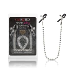 Nipple Play Nipple Clamps Silver Beaded, image 5