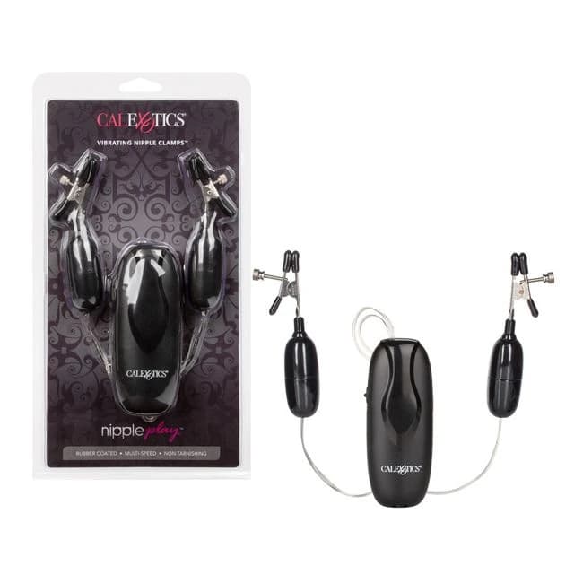 Nipple Play Nipple Clamps Vibrating - Image 1