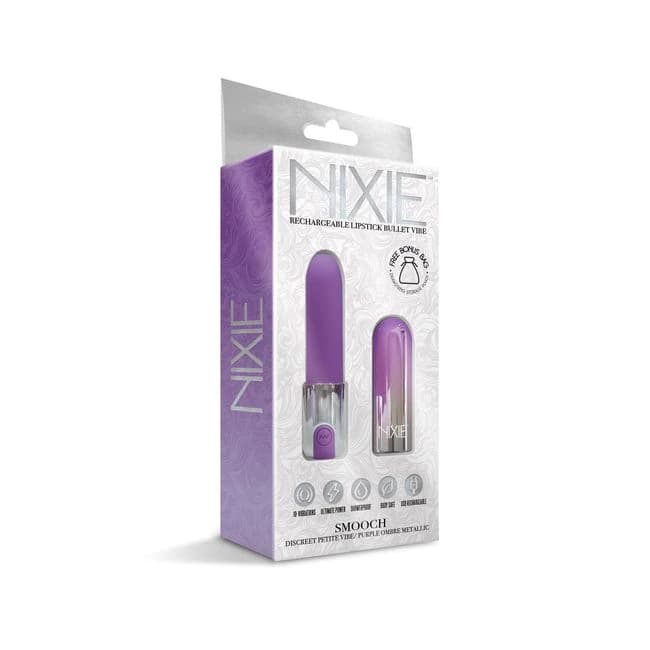 NIXIE LIPSTICK VIBRATOR PURPLE OMBRE  - Image 1