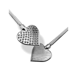 Nixie Stainless Steel Riding Crop Heart - Image 2