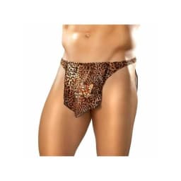 Novelty Jungle Stud Loin Cloth O/S, image 3