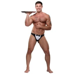 Novelty Maitre D Thong Black O/S, image 1