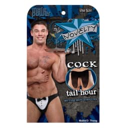 Novelty Maitre D Thong Black O/S, image 5