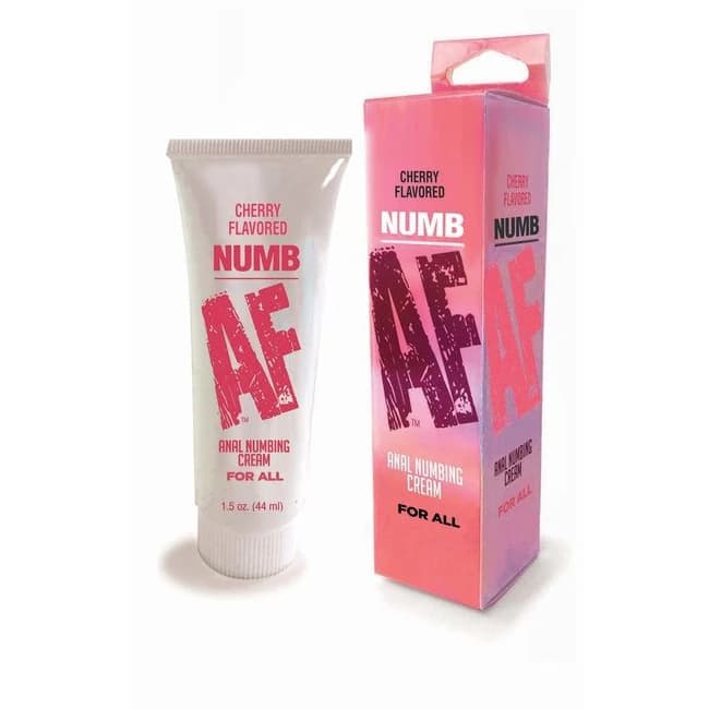 NUMB AF ANAL DESENSITIZER GEL CHERRY 1.5 OZ  - Image 1