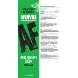 Numb Af Desensitizing Anal Cream Mint - Image 2