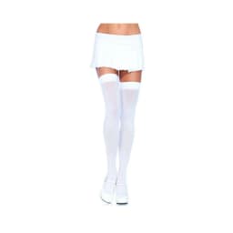 Nylon Over the Knee Thigh Highs O/S, image 1