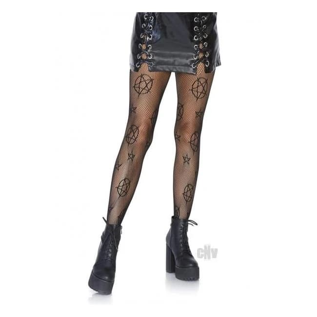 Occult Net Tights Os Black - Image 1