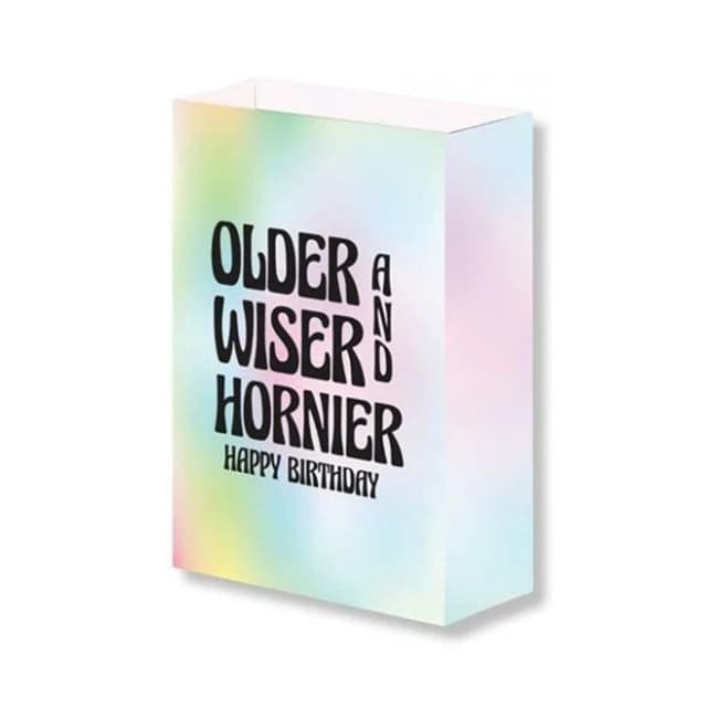 Older Wiser Birthday Gift Bag - Image 1