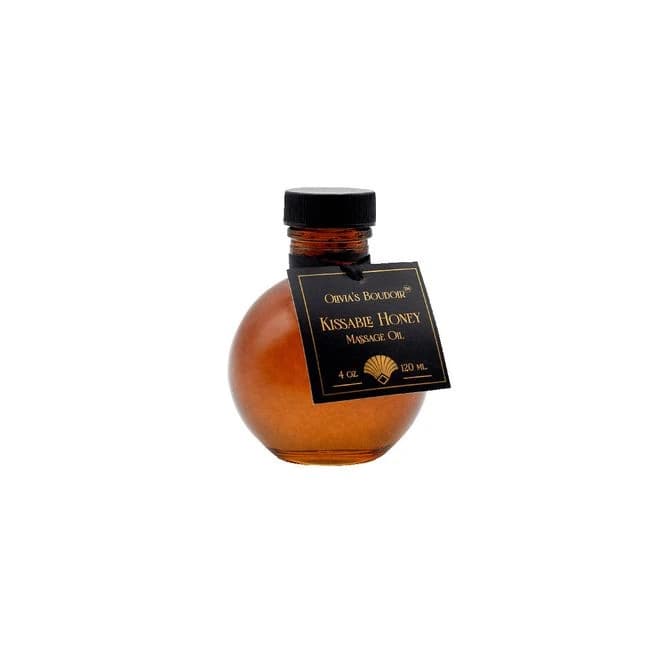 Olivia's Boudoir Kissable Oil 4oz. - Honey - Image 1