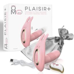 Omg G-Spot Vibrating Thruster Pastel Pink, image 1