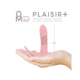 Omg G-Spot Vibrating Thruster Pastel Pink, image 2